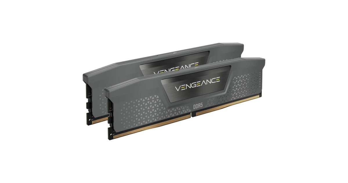 Corsair32 GB DDR5-6000 (2x 16 GB) Kit werkgeheugen  (Grijs, CMK32GX5M2E6000Z36, Vengeance, XMP, EXPO)