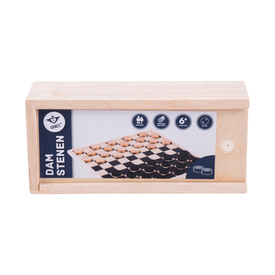 Longfield Games damstenen - hout