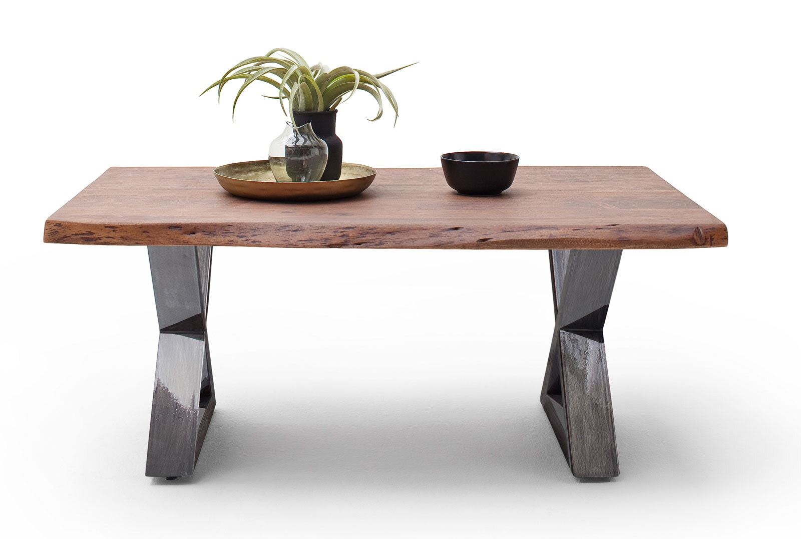Couchtisch CARTAGENA X110 antik /massiv Walnuss