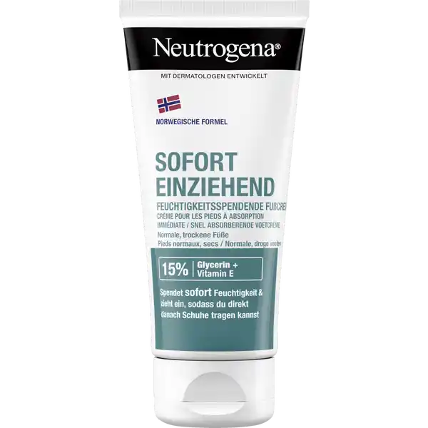 Feuchtigkeitsspendende Fußcreme