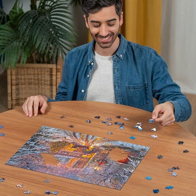 Ravensburger Magical Christmas Starline Puslespill 500 Brikker