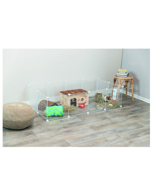 Trixie Indoor Ren - Dierenverblijf - 140x35x70 cm Wit