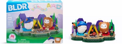 BLDR Squishmallows Byggesett Camping med Cam & Benny