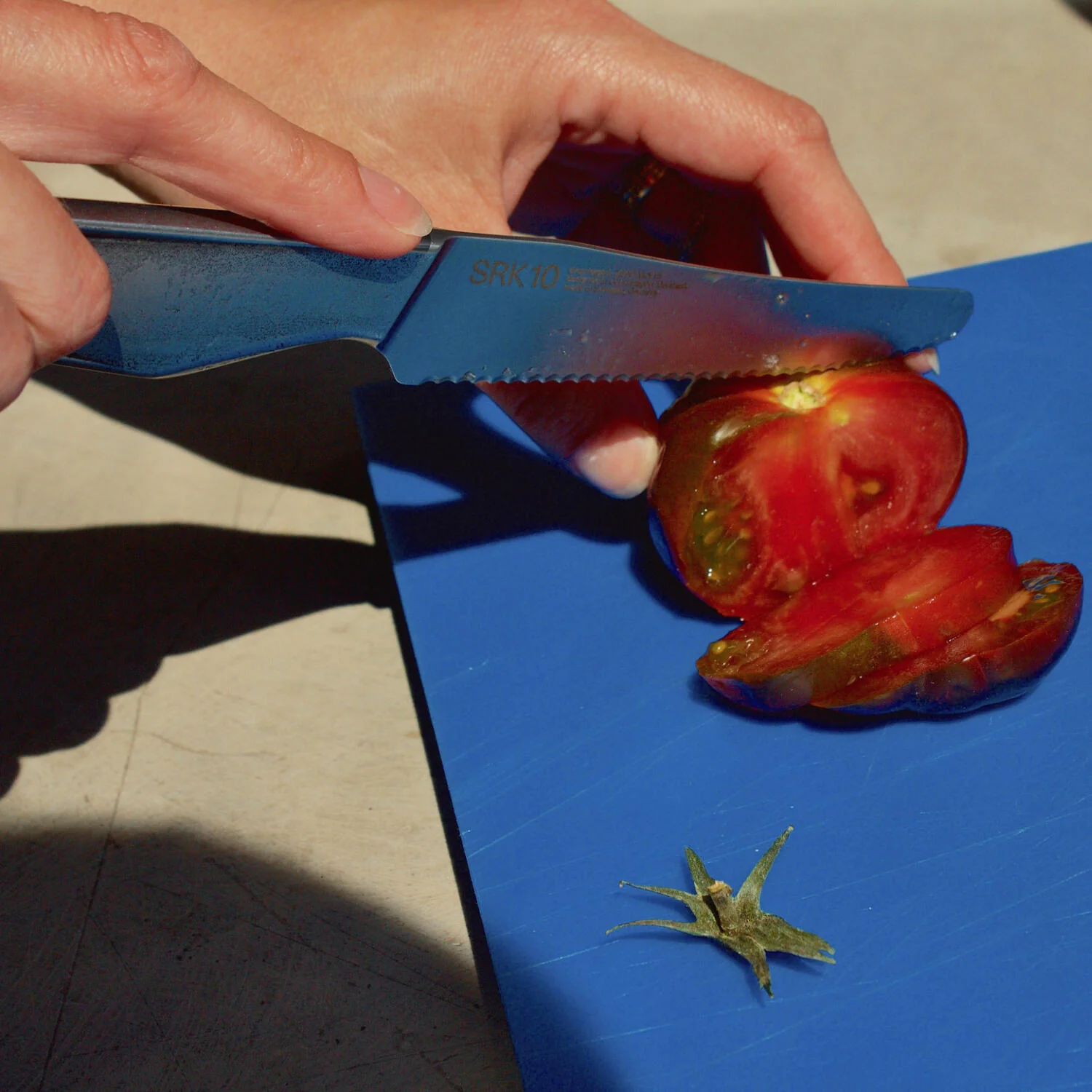 Veark  SRK10 Serrated urtekniv - rustfrit stål