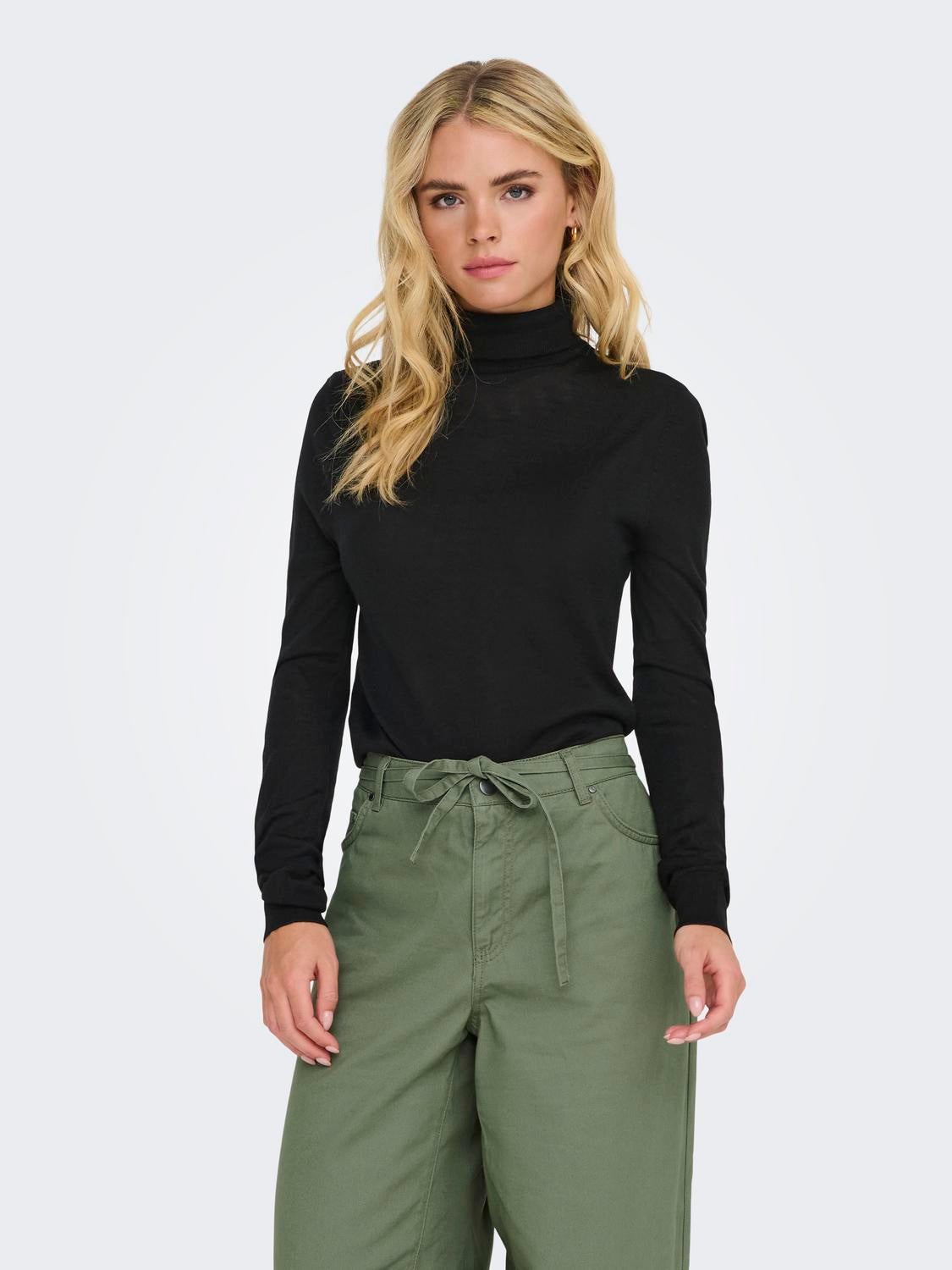 JDYPACIFIC Strickpullover Black