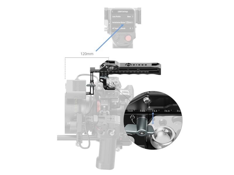 Smallrig Top Handle für Focus Pro LiDAR Obergriff