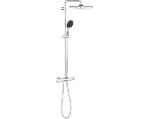 Douchekolom incl. thermostaat Grohe Quickfix Vitalio Comfort 250 chroom glanzend 26696001