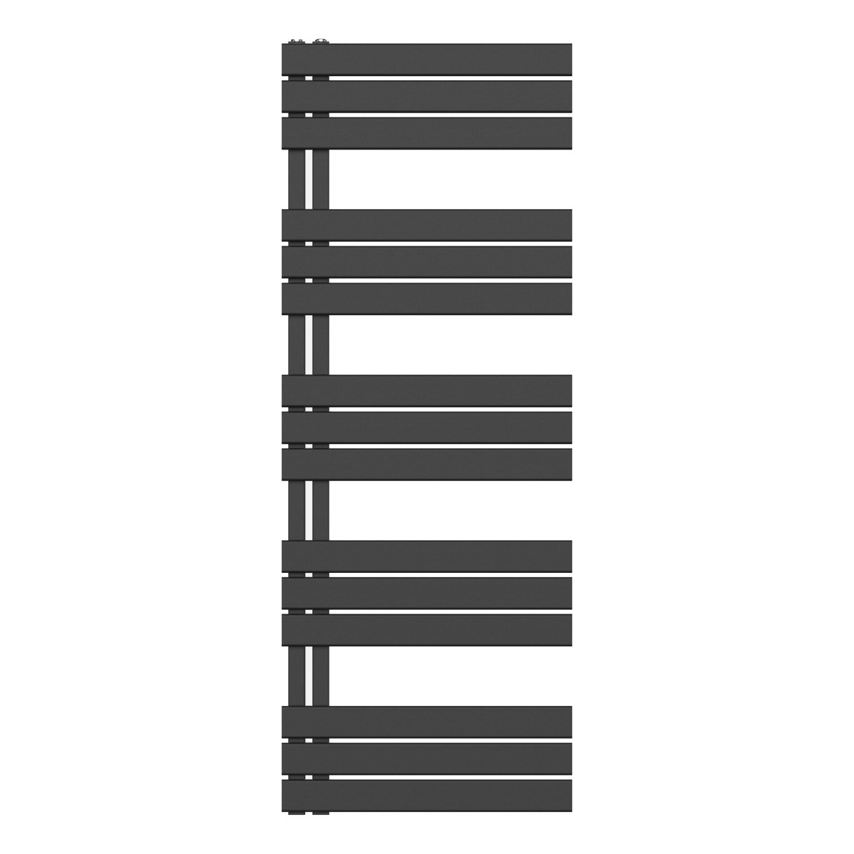 Sanigoods Vancouver handdoekradiator 60x160cm 864W zwart mat