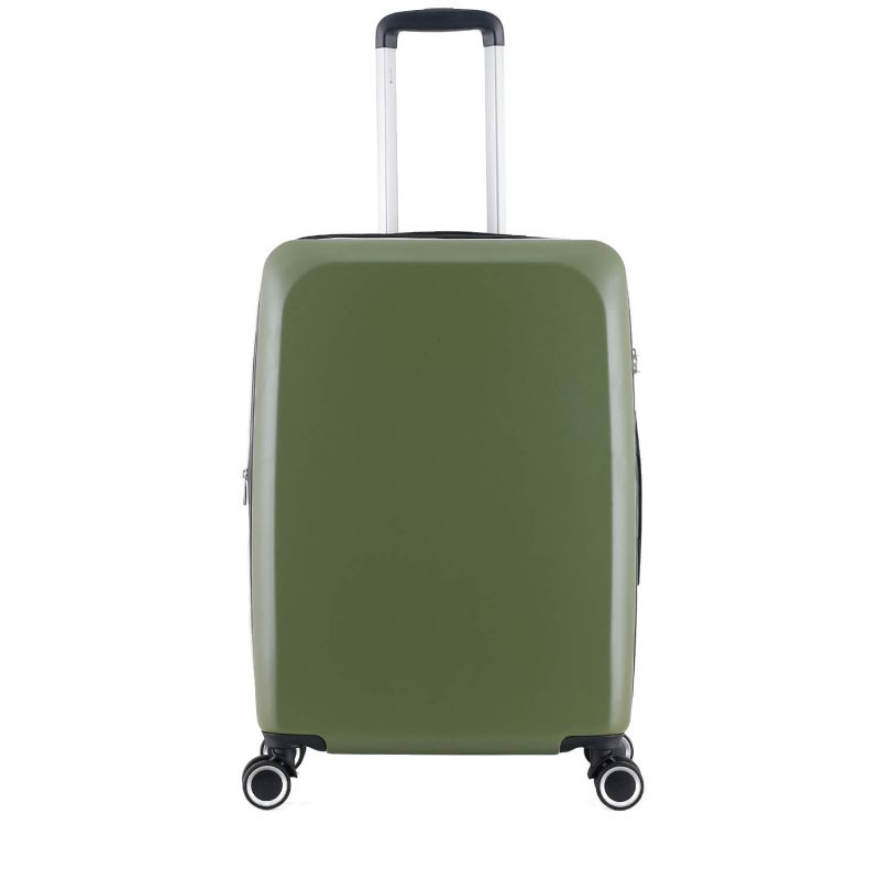 Lot de 3 valises rigides 377 Extensibles 55, 66 et 76 cm Vert