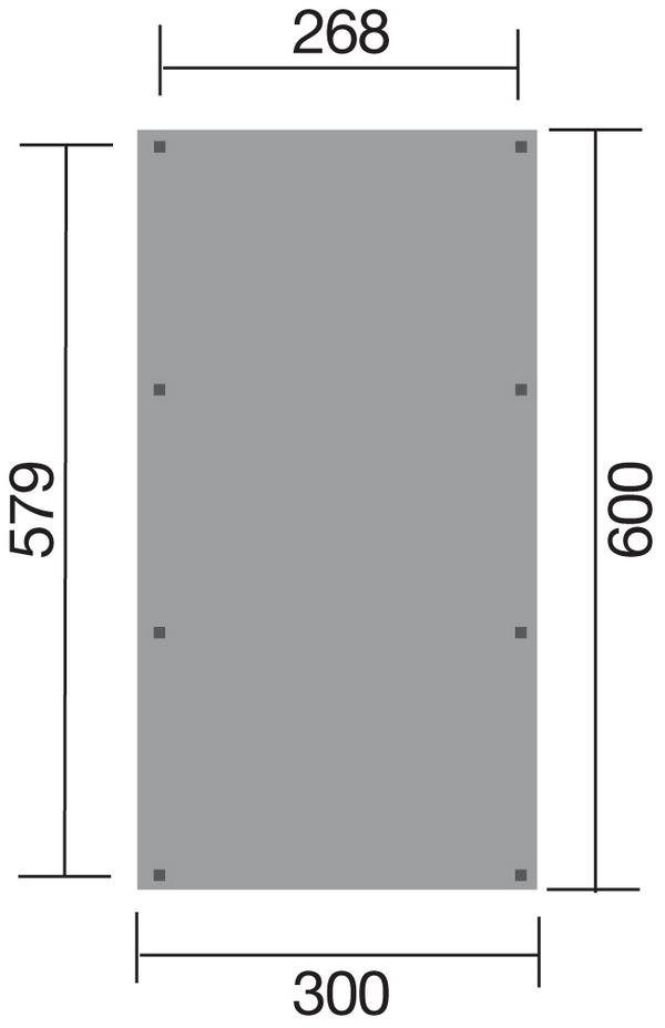 Weka Carport 606