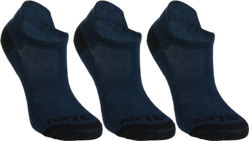 Lage tennissokken voor kinderen rs 160 marineblauw 3 paar