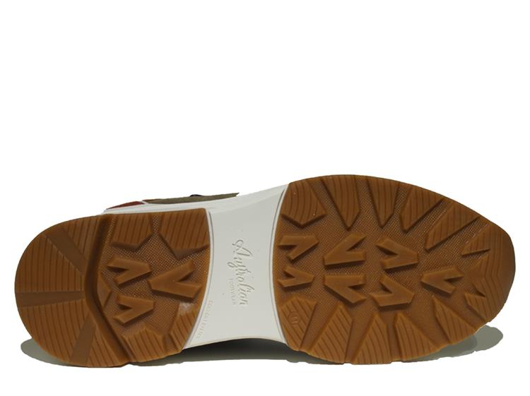 Australian Footwear Connery Leather Grey Combi