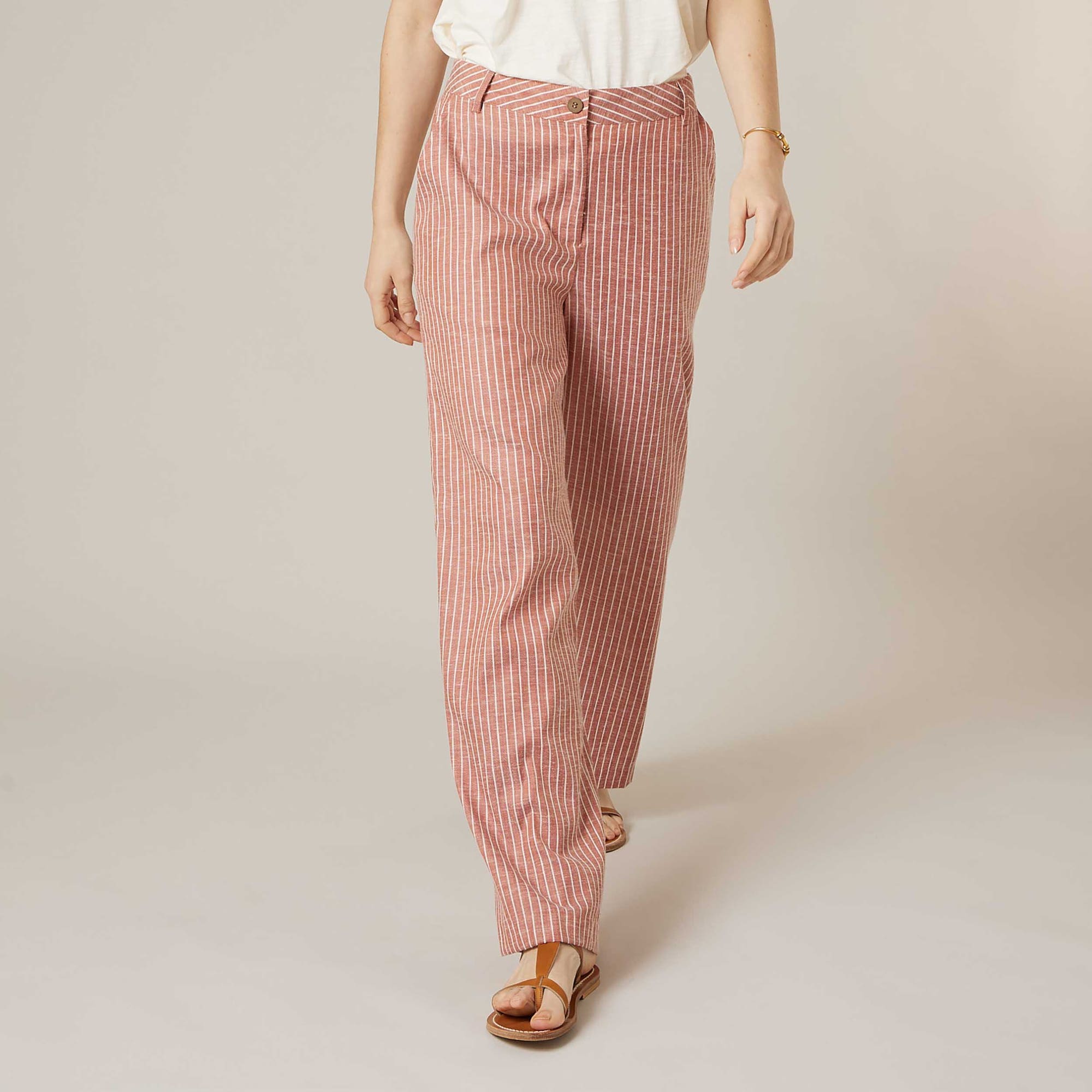 Pantalon Femme orange