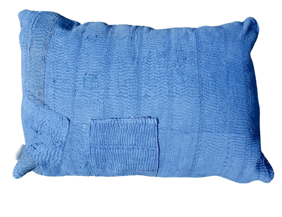 Kussen Kantha vintage 40x60 cm indigo