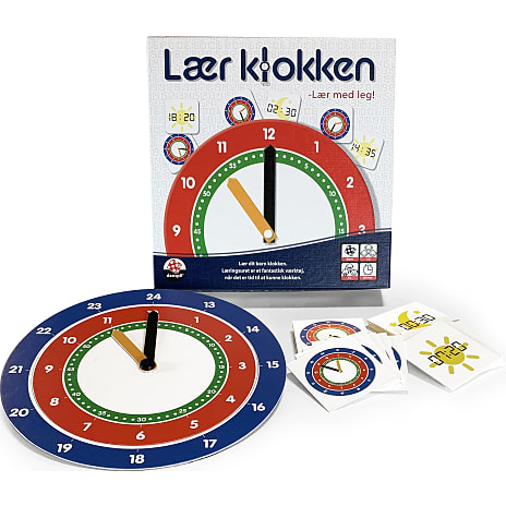 Danspil 16000 - Lær klokken