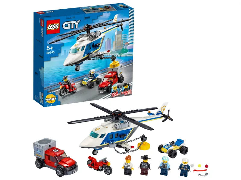 LEGO City 60243 Politihelikopterjagt