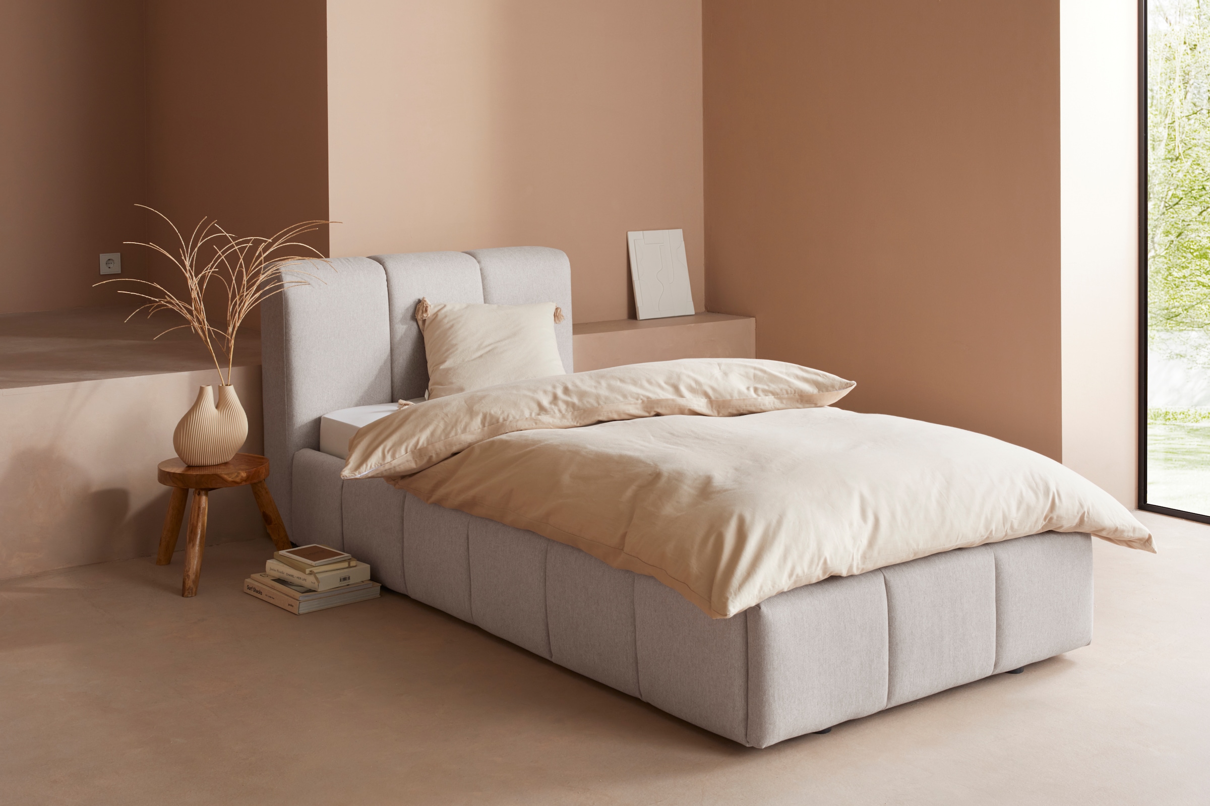 LeGer Home by Lena Gercke Polsterbett »Maileen« in 5 Breiten und 3 Farben, incl. Rollrost