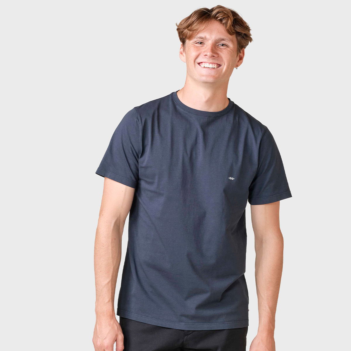 Klitmøller Collective Karlo T-shirt, herre (Navy) - Spejder Sport