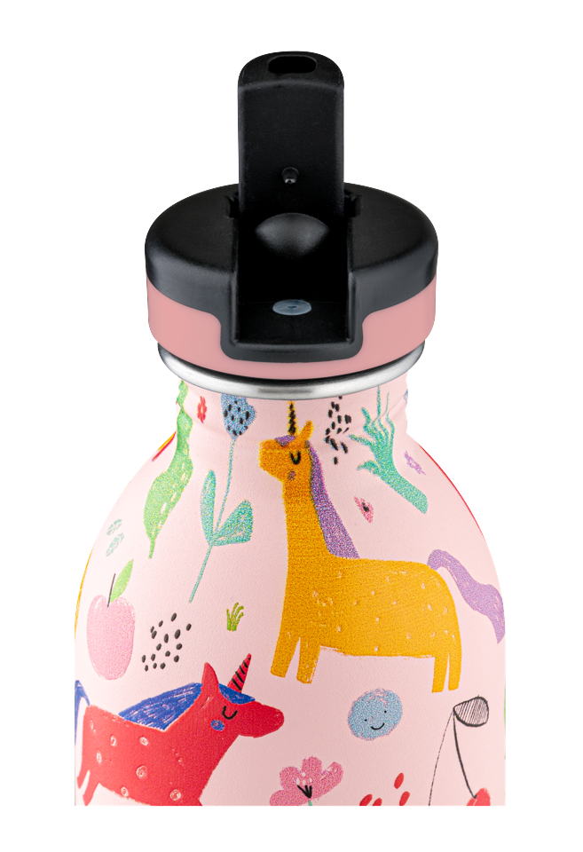 24 Bottles - Kids Collection - Drikkedunk med sportslåg 250 ml Magic Friends