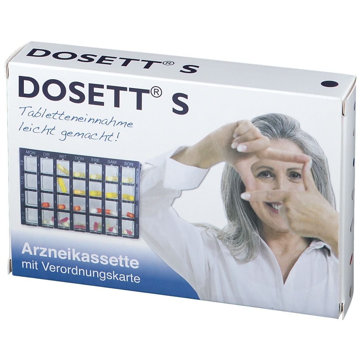 Dosett S Arzneikassette blau 11782