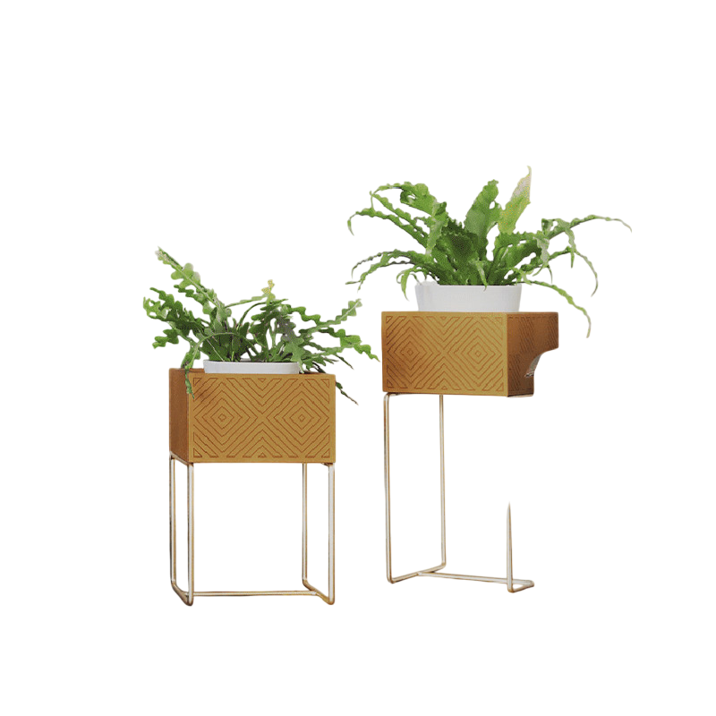 Nevi the plantbox Senfgelb, Gold S