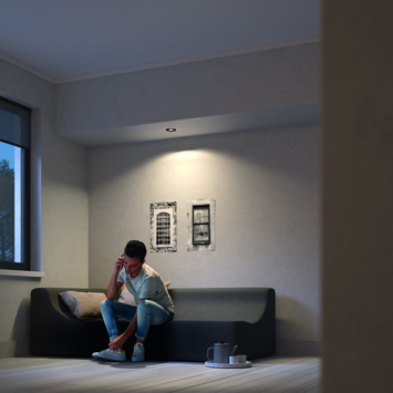 Philips inbouwspot Donegal grijs 230V