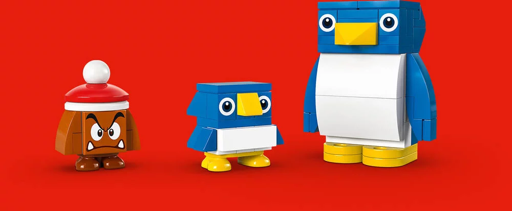 LEGO®SUPER MARIO™ 71430 - ENSEMBLE D’EXTENSION AVENTURE DANS LA NEIGE POUR LA FAMILLE