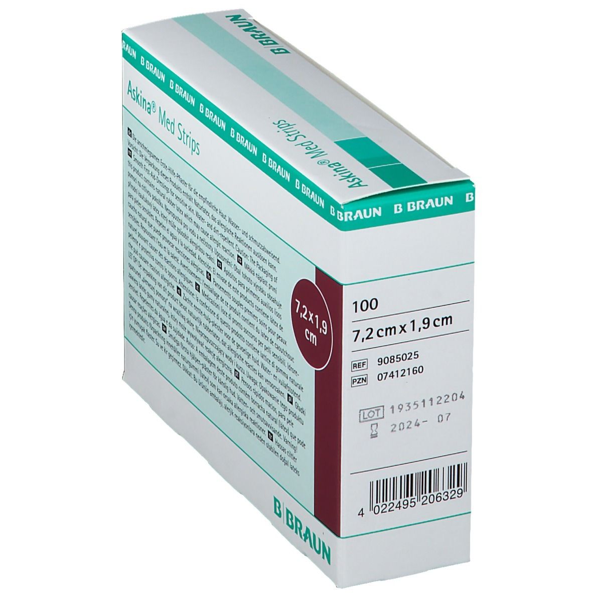 Askina® Med Strips 1,9 x 7,2 cm