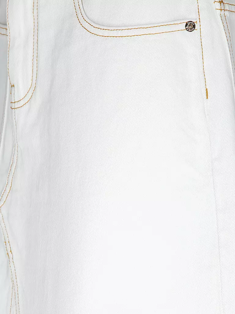 TORY BURCH Jeansrock creme