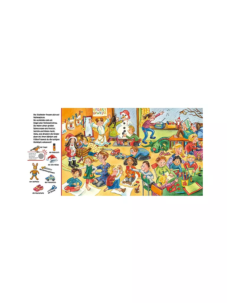 CARLSEN VERLAG Wimmelbuch - Weihnachten - Hör mal (Soundbuch) keine Farbe