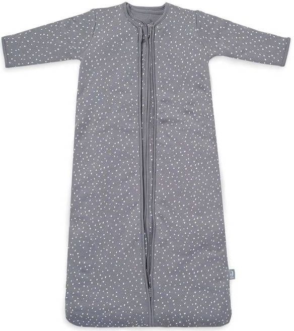 Jollein - Baby Winterslaapzak (Spickle - Grey) - Katoen - 4-Seizoenen - Winterslaapzakje Baby, Babyslaapzak - 70cm