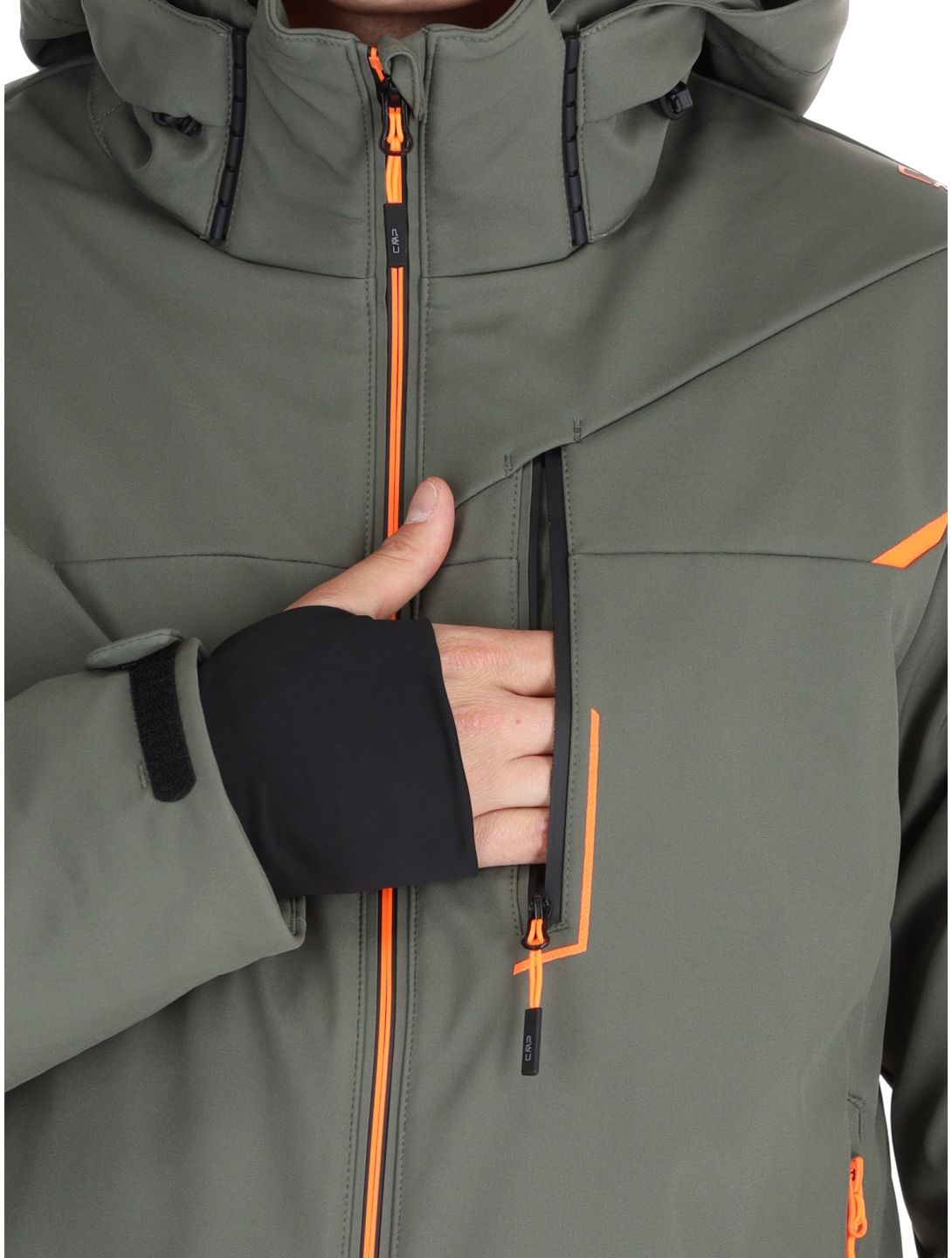 33W0897 softshell ski-jas heren