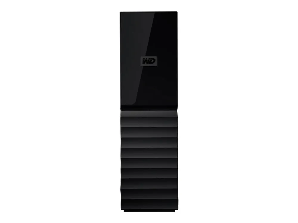 WD My Book WDBBGB0180HBK - Harddisk - krypteret - 18 TB - ekstern (stationær) - USB 3.0 - 256-bit AES - sort