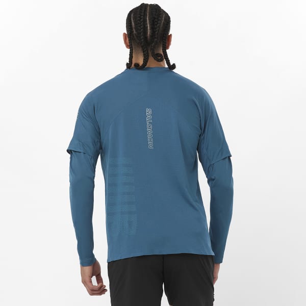 T-shirt trail SALOMON SENSE AERO LS TE GFX M