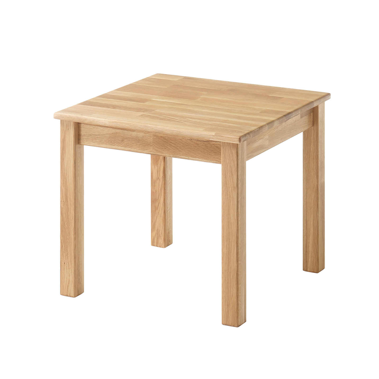 Couchtisch - Wildeiche massiv - 50x50 cm