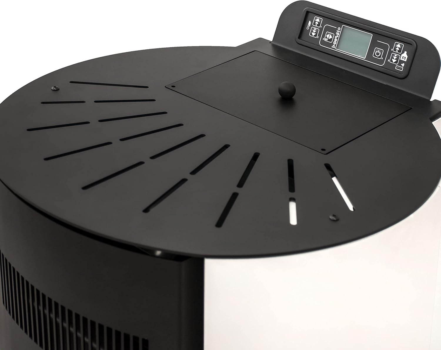 STUFE A PELLET ITALIA Boston 9 KW WiFi | Pelletöfen Effizienz 91% Heizt 80m² Autonomie 21 Std. Programmierbar WiFi-Steuerung 5 Geschwindigkeiten und Leistungsstufen 24 M Garantie Weiß