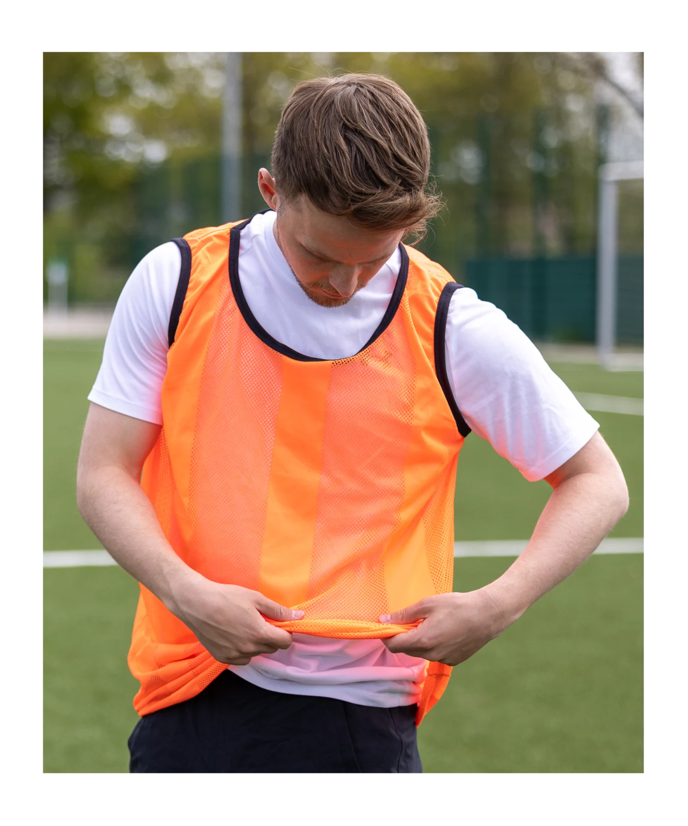 Cawila Trainingsleibchen UNI 3er Set Pink | Leibchen Fußball