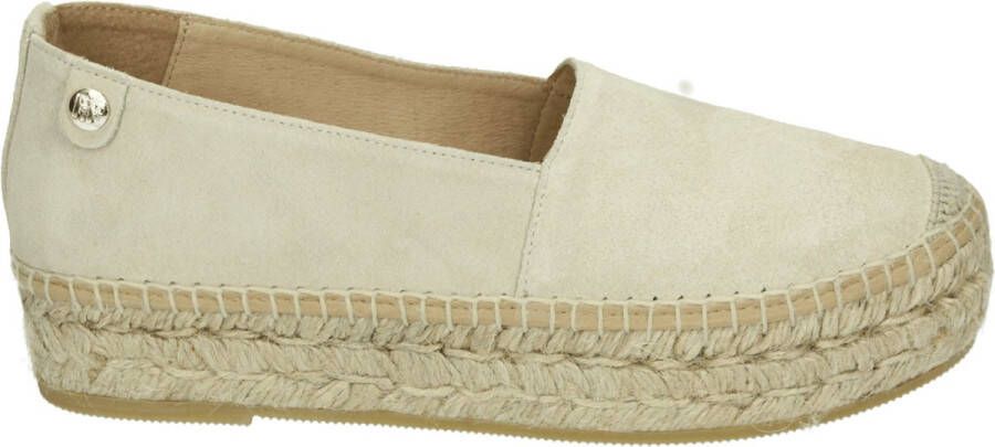RED-RAG Espadrilles Dames 78136 Maat: 41 Materiaal: Suède Kleur: Beige
