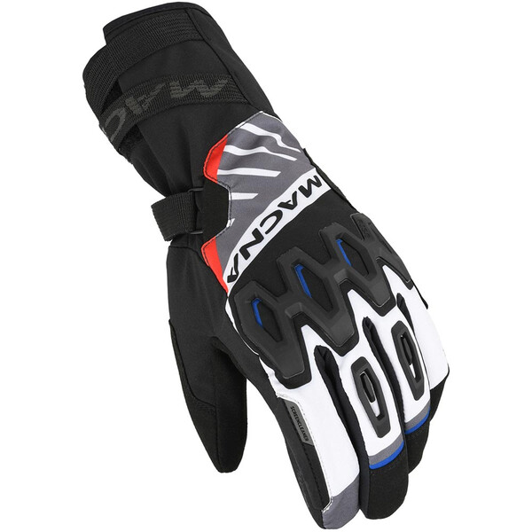 Macna - Gants Tyrian RTX Noir / Blanc / Gris Clair