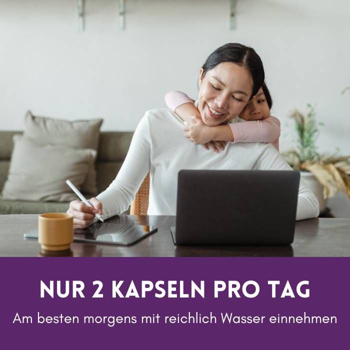 Müde Mama Kapseln bei Stress und Übermüdung
