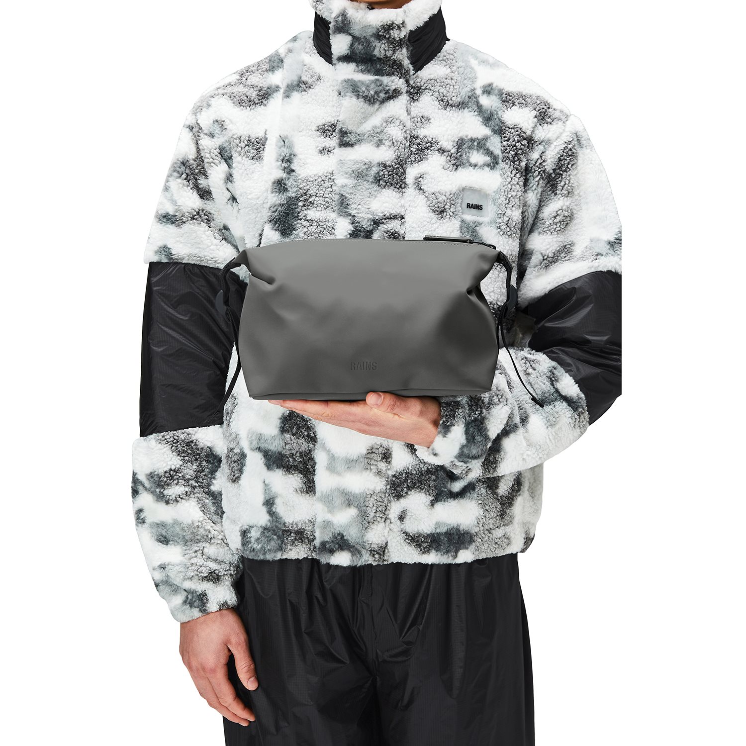 Rains Hilo Wash Bag W3 grey