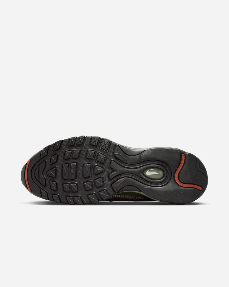 Chaussures Nike Air Max 97 Blanc & Marron pour homme