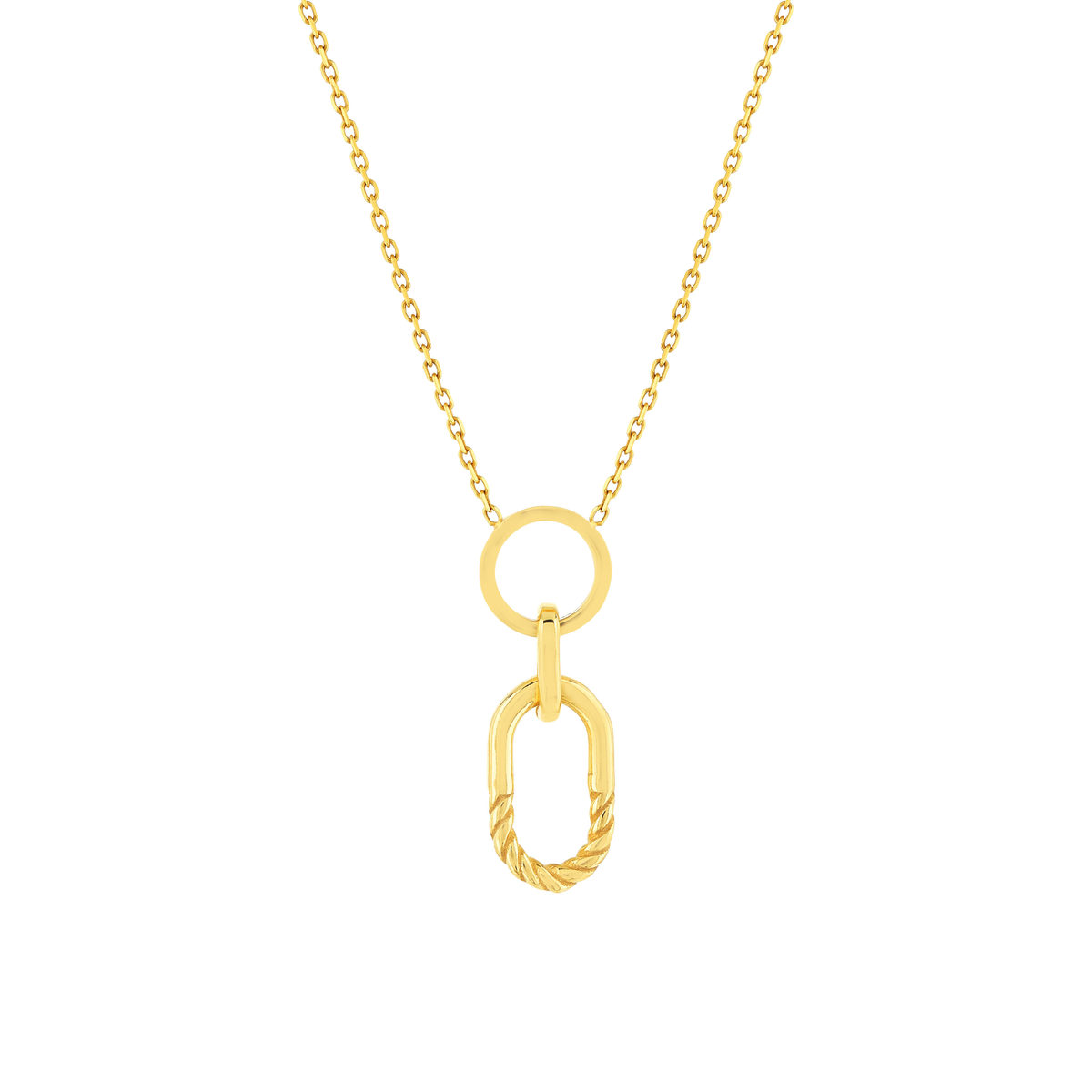 Collier or 375 jaune 45 cm