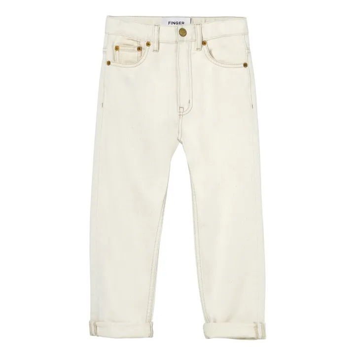 Finger in the nose Jean Tapered Ollibis | Ecru