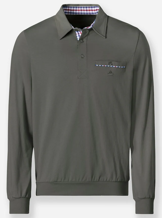 Marco Donati Poloshirt »Langarm-Shirt« 1 Stk.