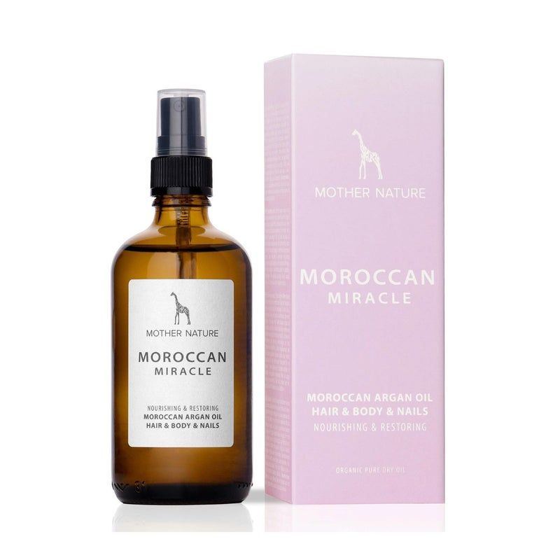 Mother Nature Cosmetics BIO Argan Öl aus Marokko – Haaröl ohne Silikone