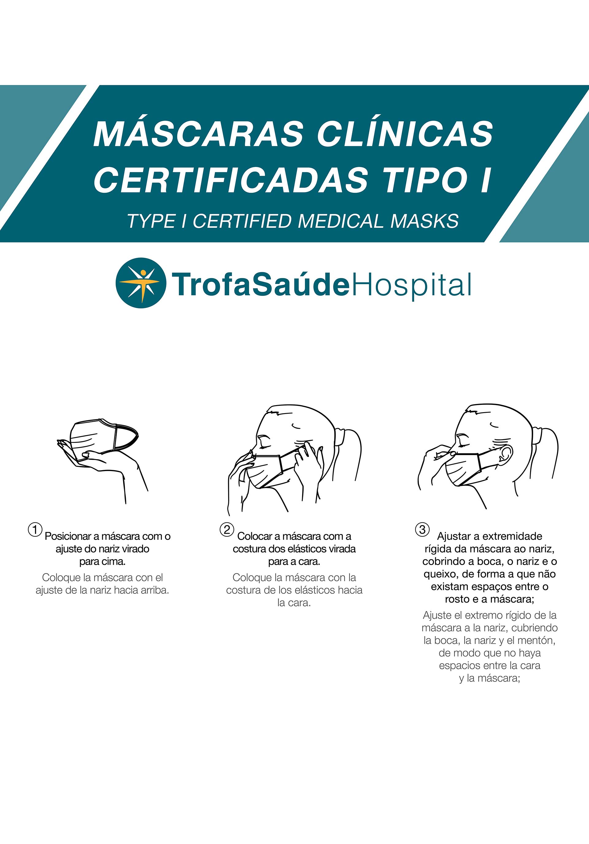 Máscaras Branco