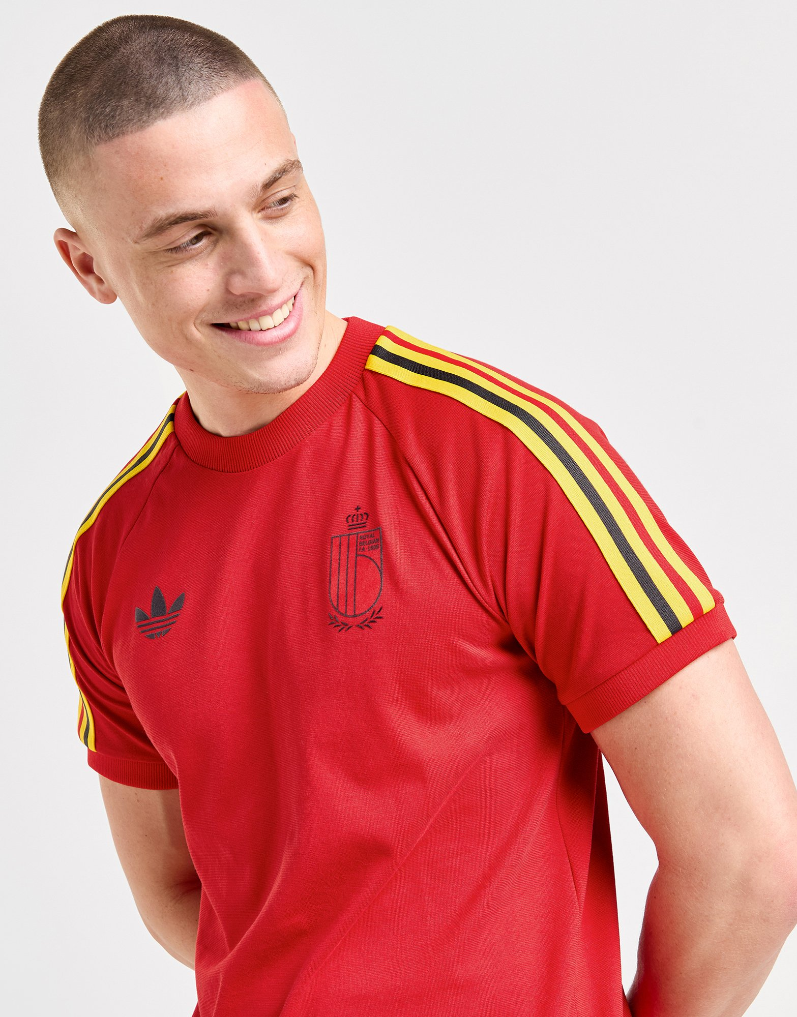 adidas Originals T-shirt Belgique 3-Stripes Homme