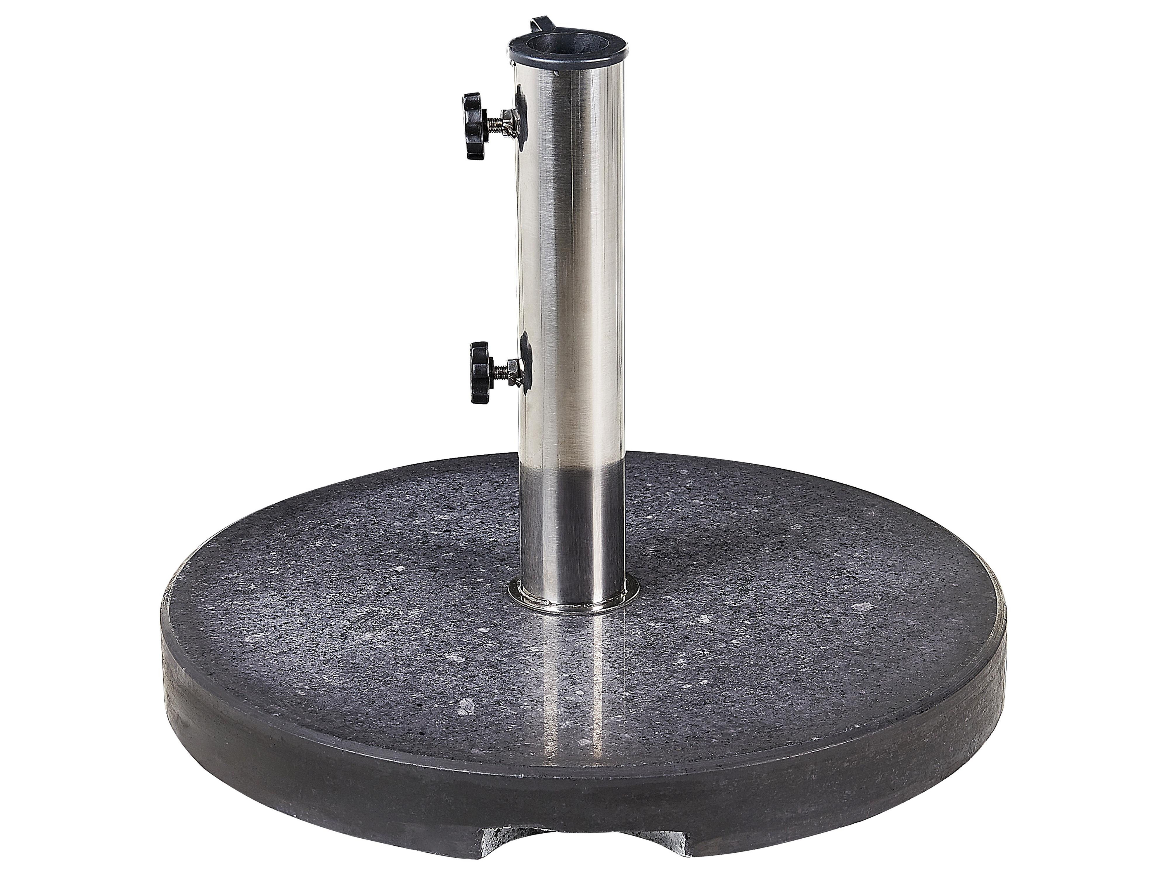 Parasolvoet CEGGIA Zwart Rond 25 kg