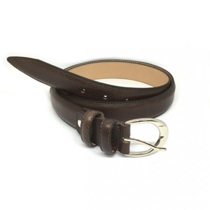 Milano Belts Dames Centuur Ivrea 30 Donkerbruin